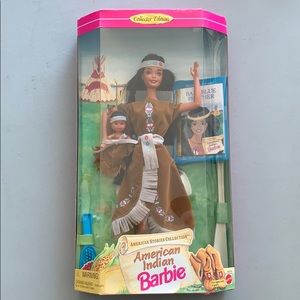 American Stories - American Indian Barbie NIB 1995